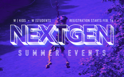 NEXTGEN Summer Registrations