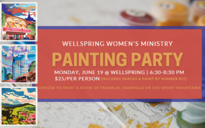 Womens Ministry Paint Party