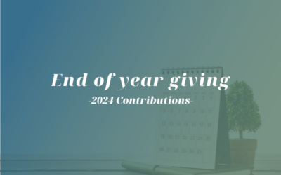 End of year giving