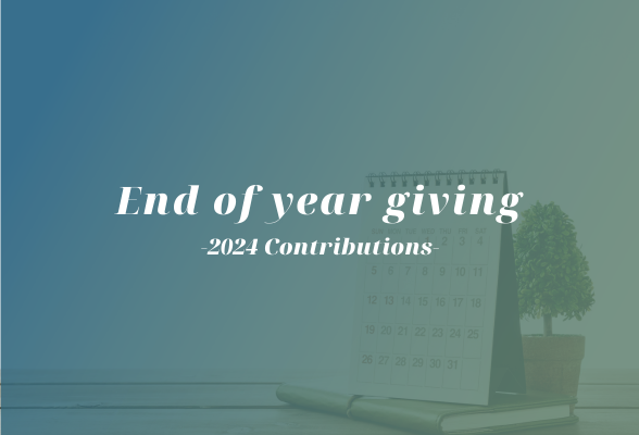 End of year giving